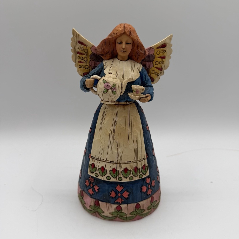 VIntage Jim‎ Shore Angel of Hospitality Figurine 2002 7.5" Tall 108919